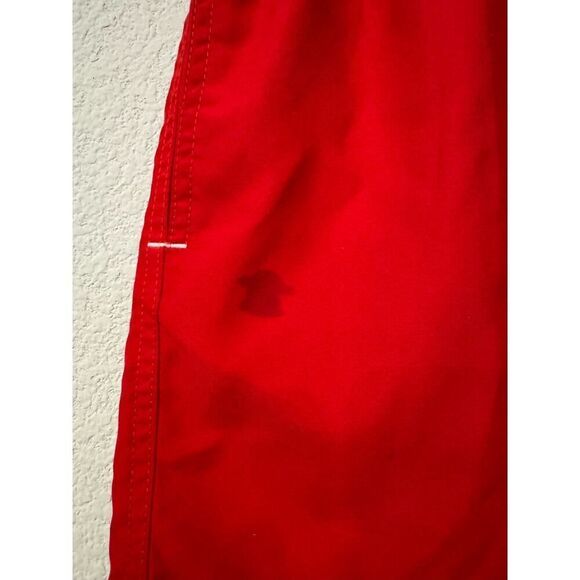Abercrombie & Fitch Men's Size XS Drawstring Bermuda Shorts Red - Picture 2 of 5